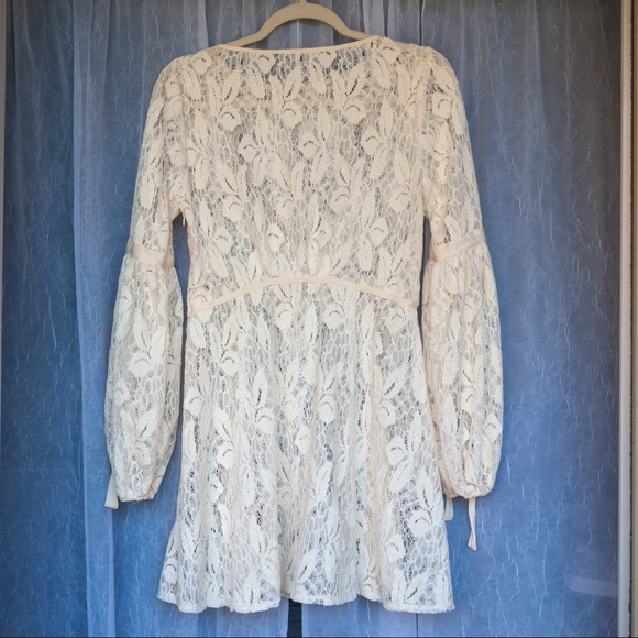 Free People Ruby Lace Mini Dress - Size S - Picture 5 of 7